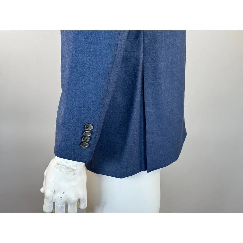 Indochino Wool Silk Blazer Mens 42? NWT $679 Single-Breasted Lined Double-Vented